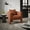 Garnet, variant on Jofran Adley Modern Upholstered Vintage Accent Armchair with Pillow
