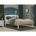 thumbnail image 2 of Queen Size Bed - Victorian Style Platform Bed, White Finish, Durable & Modern Bedroom Furniture, 2 of 4