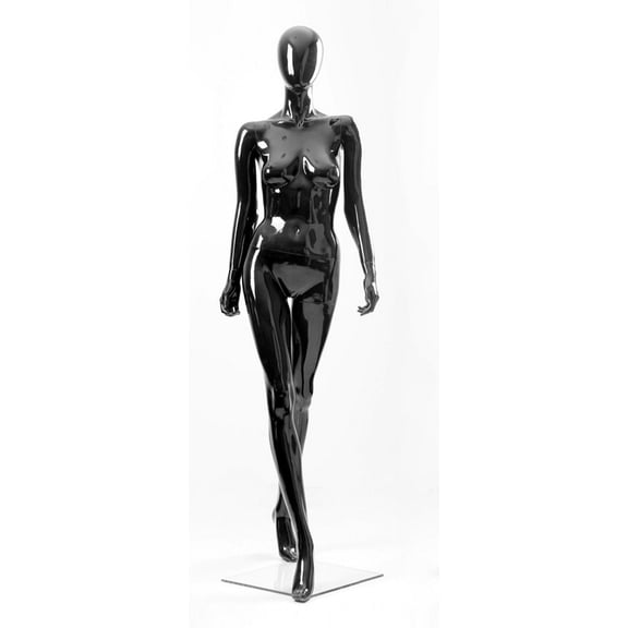 Black Gloss Female Mannequin