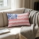 thumbnail image 4 of CaiYueKe Flag Decorative Throw Pillow 9x15in Patriotic Pillow Lumbar Pillow for Home Decor Couch Bed Chair Outdoor Decor Independence Day Decor Durable Polyester Pillow Decorative Holiday Pillow, 4 of 9