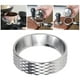 thumbnail image 3 of Embudo dosificador de café de aluminio, anillo dosificador de espresso, repuesto para embudo Plata 58mm, 3 of 9