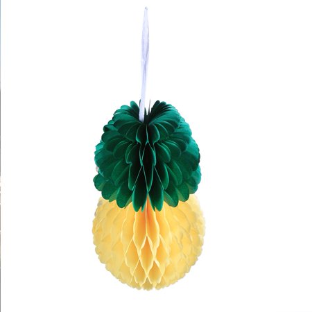 Ejoyous Hot Sale Pineapple Shape Paper Ball Diy Hanging Decoration