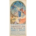 thumbnail image 3 of Alphonse Mucha 13x24 Black Modern Framed Museum Art Print Titled - Poster for the Sokol Festival in Prague (1926), 3 of 5