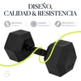 thumbnail image 3 of Set De Mancuernas Eleva  ELEVA-2MH Hexagonal 40 Lb Con 2 Pz, 3 of 8