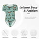 thumbnail image 4 of Balery Dachshund Dog Puppy Body de cuello redondo de manga corta para mujer Tops de manga corta Tops básicos-Medium, 4 of 7