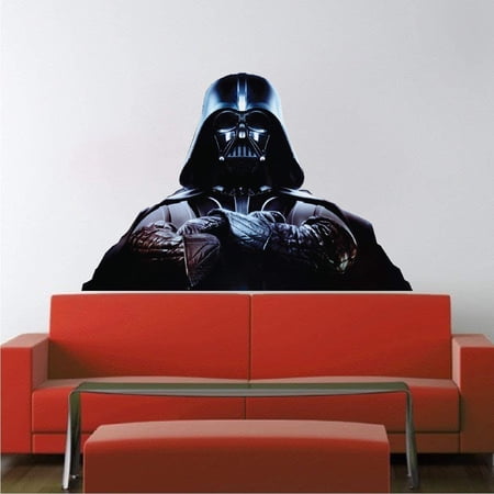 Vader Wallpaper Home - Darth Vader Wall Mural Design Movies Wall Office Rooms Kids Nursery Removable for Apartment Dorm Rooms, b31