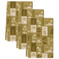 thumbnail image 2 of Tropical Plants Kitchen Towels Set of 3, Summer Palm Trees Pineapple Leaves Retro Yellow Absorbent Dish Towels for Kitchen, Microfiber Hand Towel, Quick Drying Tea Towel for Cleaning Dishcloths, 2 of 7