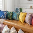 thumbnail image 4 of Luxury Decorative Throw Pillow Covers 2-Pack with Metallic Botanical & Butterfly Accents, Soft Modern Cushion Cases for Sofa Couch Bed Living Room Home Decor – Cover Only, 4 of 9