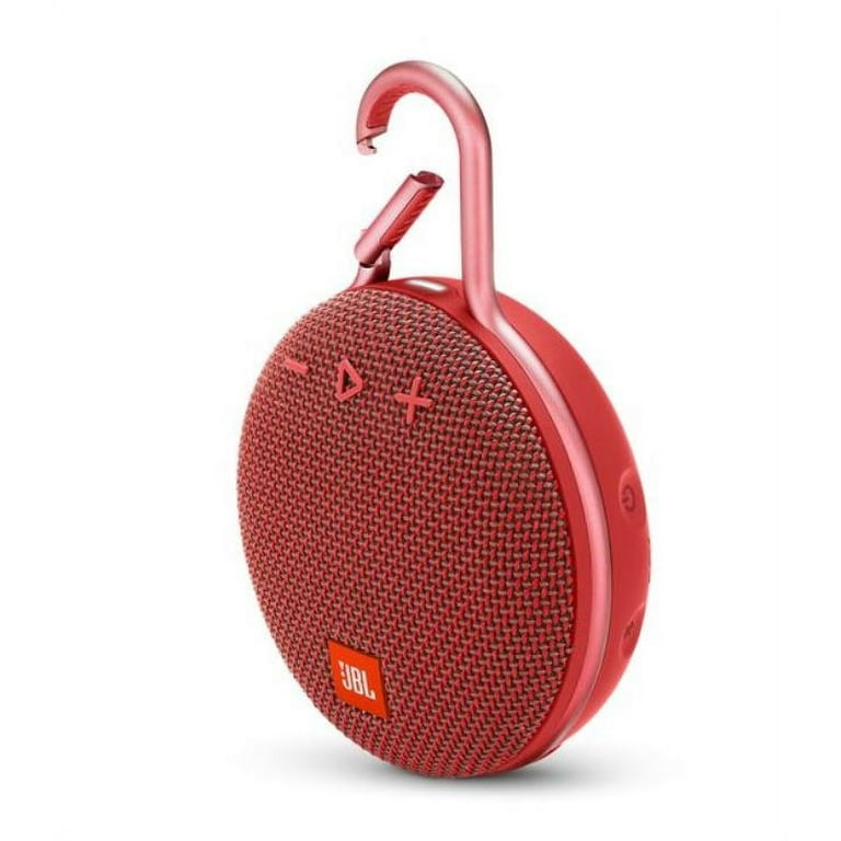 JBL CLIP3RED Clip 3 Portable Waterproof Red Bluetooth Speaker