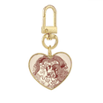 thumbnail image 1 of Dragon Chinois Animal Cercle Portrait Or Coeur Porte-Clés Porte-Clés en Métal, 1 of 3
