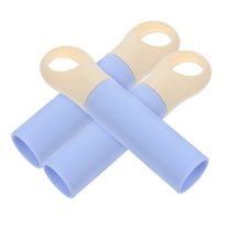 3 Pcs Broom Handle Adapter Grip for Floor Cleaning Sky-blue