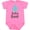 Raspberry, variant on Inktastic Baby Bear, Bear Cub, Cute Bear, Little Bear - Blue Boys Baby Bodysuit