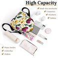 thumbnail image 3 of Purple Tulips Yellow Flowers Bloom Small Backpack Cute Mini Backpacks For Woman Lightweight Daypacks, 3 of 8