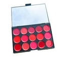 thumbnail image 4 of Paleta de labios de 15 colores, paleta de lápiz labial humectante, brillos de labios multiusos, plato de maquillaje para barra principiante, mujeres y, 4 of 9