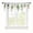 Color 1, variant on Rdsfhsp Hanging Plant Window Valance Curtain, Green Botanical Pattern Decorative Rod Pocket Short Curtain for Kitchen Living Room