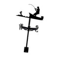 thumbnail image 3 of jicheng Metal Weathervane Decorative Iron Art Ornament for Outdoor Yard Garden Decor Fishing, 3 of 9