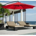 thumbnail image 1 of Xingzhi Strong Garden Parasol Canopy Cover Waterproof Durable Top Cover Shelter 3m 8 Rib Red, 1 of 8