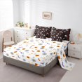 thumbnail image 5 of Feelyou Romantic Rose Skull Twin Bedding, Cartoon Red Flower Bedding Comforter Set, Halloween Reversible, 7-Piece, 5 of 7
