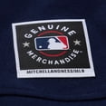 thumbnail image 4 of Women's Mitchell & Ness  Navy Atlanta Braves Script Sweatshirt, 4 of 5