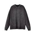 thumbnail image 2 of Washed Vintage T Shirts for Women Soft Basic Beach Vacation Tees Casual Fashion Long Sleeve Crewneck Tops, 2 of 5