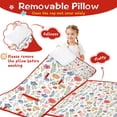 thumbnail image 3 of Pioneer Flower Floral Print Pattern Toddler Nap Mats for Kids Preschool,Sleeping Mat Bag or Kids,Toddler Sleeping Bag,Toddler Nap Mat or Daycare, 3 of 6