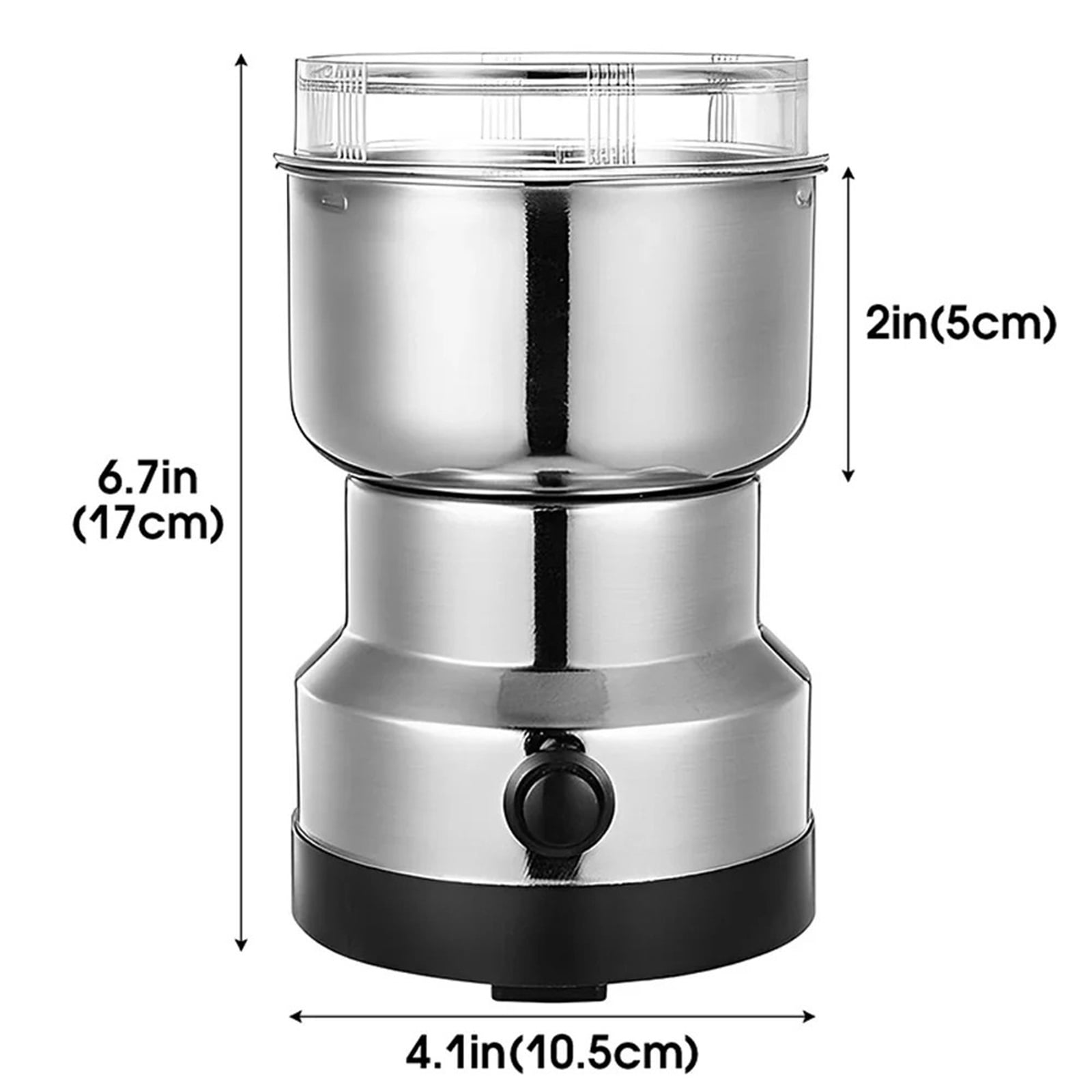 Multipurpose Electric Coffee Bean Grinding Tool Stainless Steel Milling Machine For Seeds Spices Herbs Nuts Coffee Grinder ,Friendly Design