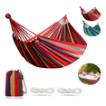 thumbnail image 1 of Hamaca De Algodón Para Jardín Camping Cómoda Xtellar rojo, 1 of 4