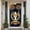 2A-180X90cm, variant on Glittery Gold Congrats Grad Banner Navy Blue Graduation Backdrop Sparkling Firework Design Golden Laurel Wreath Display for Graduation Ceremony Graduation Party Photo Session