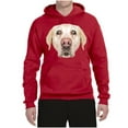 thumbnail image 2 of Wild Bobby, Golden Retriever Cute Gift, Dog Lover, Unisex Graphic Hoodie Sweatshirt, Red, X-Large, 2 of 4