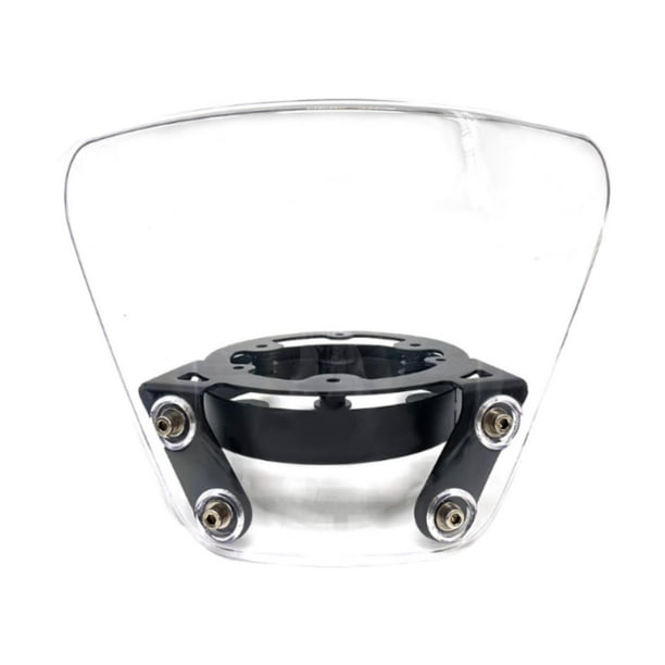 Parabrisas delantero de motocicleta, parabrisas de scooter, estable, de alto rendimiento. Claro