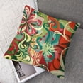thumbnail image 7 of Ollo0ord Merry Christmas Throw Pillow Covers Decorative Throw Pillow Case Modern Cushion Cover Square Pillowcase for Sofa Couch Bedroom Living Room Car White, 7 of 7