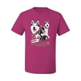 thumbnail image 2 of Wild Bobby, If It's Not an Alaskan Malamute It's Just a Dog Gift, Men Graphic Tee, Fuschia, XX-Large, 2 of 4