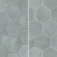 thumbnail image 7 of Merola Tile Fcd10xap Atlas Hex - Grey, 7 of 7