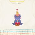 thumbnail image 4 of Inktastic Hippo 1st Birthday Girls Baby Dress, 4 of 5