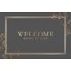 thumbnail image 1 of Felpudo antideslizante para puerta delantera, Alfombra de estilo lujoso para entrada de casa, sala de estar, exterior, baño, cocina, alfombrilla Fivean unisex, 1 of 2