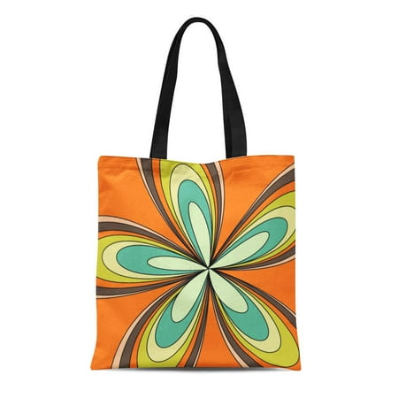 Sidonku Canvas Tote Bag Orange Whimsical 70 Retro Spring Hippie Flower Fl Unique Reusable Handbag Shoulder Grocery Ping Bags Sidonku Canvas Tote Bag Orange Whimsical 70 Retro Spring Hippie Flower Fl Unique Reusable Handbag Shoulder Grocery Ping Bags