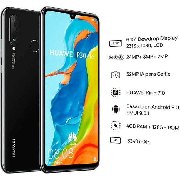 Huawei P30 Lite (128GB + 4GB RAM) 6.15