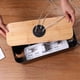 thumbnail image 3 of Wooden Cable Storage Box Power Cord Storage Box Dust-Proof Charger Socket Storage Box Household Cable Winder StorageBoxC, 3 of 5