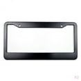 thumbnail image 1 of 2 Paquetes de Marcos de Placa de Matrícula de Aleación de Aluminio Etiqueta Negro Universal Sunnimix Marco de la placa de la matrícula del coche, 1 of 8
