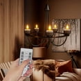 thumbnail image 2 of SoulBay Rechargeable Tea Lights with Remote, 12pcs Flameless Flickering LED Candles with Timer & Charging Cable, No Battery Needed, for Hom, 2 of 9