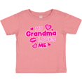 thumbnail image 3 of Inktastic My Grandma Loves Me with Hearts and Kiss Boys or Girls Baby T-Shirt, 3 of 5