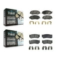 thumbnail image 1 of TEC Front Rear Ceramic Brake Pads Kit for Car 2007-2009 Hyundai Santa Fe KTC-100098, 1 of 10
