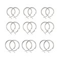 thumbnail image 1 of Sonducket 9 pares de pendientes de aro, pendientes de aleación, círculos exagerados, joyería de fiesta, regalo para mujeres y niñas Ropa, zapatos y accesorios Miscelánea plata Sonducket AP000836-02, 1 of 1