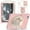 Pink, variant on Case for iPad Air 11 Inch 2024, Kids Friendly Rugged Cover Built-in 360° Rotatable Stand-Hand/Shoulder Strap/Pencil Holder for iPad Pro 11 2022/2021/2020/2018/Air 4/Air 5, Pink