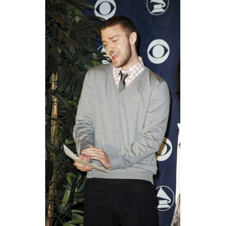 Justin Timberlake At The Press Conference For 49Th Annual Grammy Awards Nomination Announcement Music Box At The Fonda Los Angeles Ca December 07 2006 Photo By Michael GermanaEverett Collection