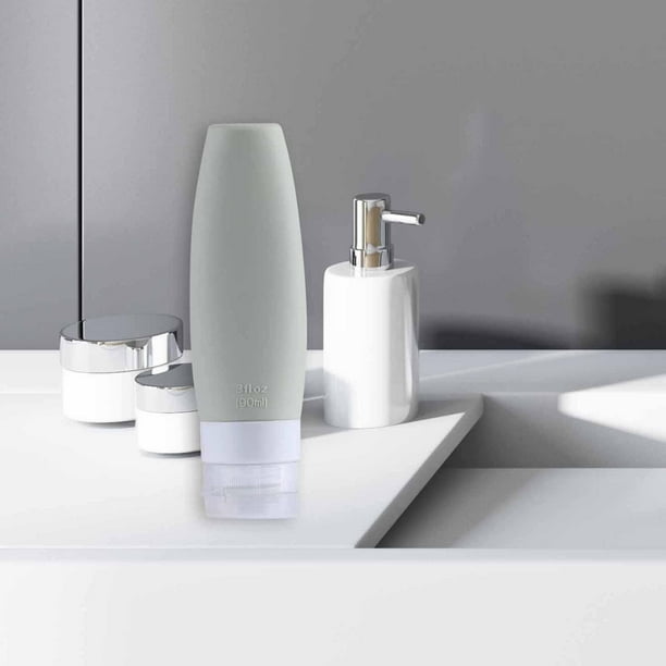 Botellas de viaje de silicona Yinane 90ml a prueba de fugas contenedores de tamaño de viaje