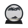 thumbnail image 2 of weibbin Moving Sand Art Picture Round Glass 12inch Hourglass Natural Flowing Sand Picture Moving Grit Hourglass 50ml, 2 of 4