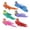 B, variant on Yangka 6Pcs Colorful Artificial Birds, Clip-On Branch Realistic Simulation Bird Ornaments For Wreaths, Christmas Tree, Garden, Wedding & Home Floral Arrangement Decoration