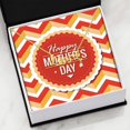 thumbnail image 1 of Collier Love Scripted Cadeau pour Maman en Acier Inoxydable Rouge Blanc Jaune Carte Message Cadeau, 1 of 7
