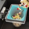 thumbnail image 4 of Rejilla de Drenaje con Ventosa para Fregadero de Cocina, Filtro Antiobstrucción para Restos de Comida, Rejilla de Malla para Desagüe de Fregadero, Rejilla de Drenaje con Ventosa + Bolsa de Malla (50, 4 of 6